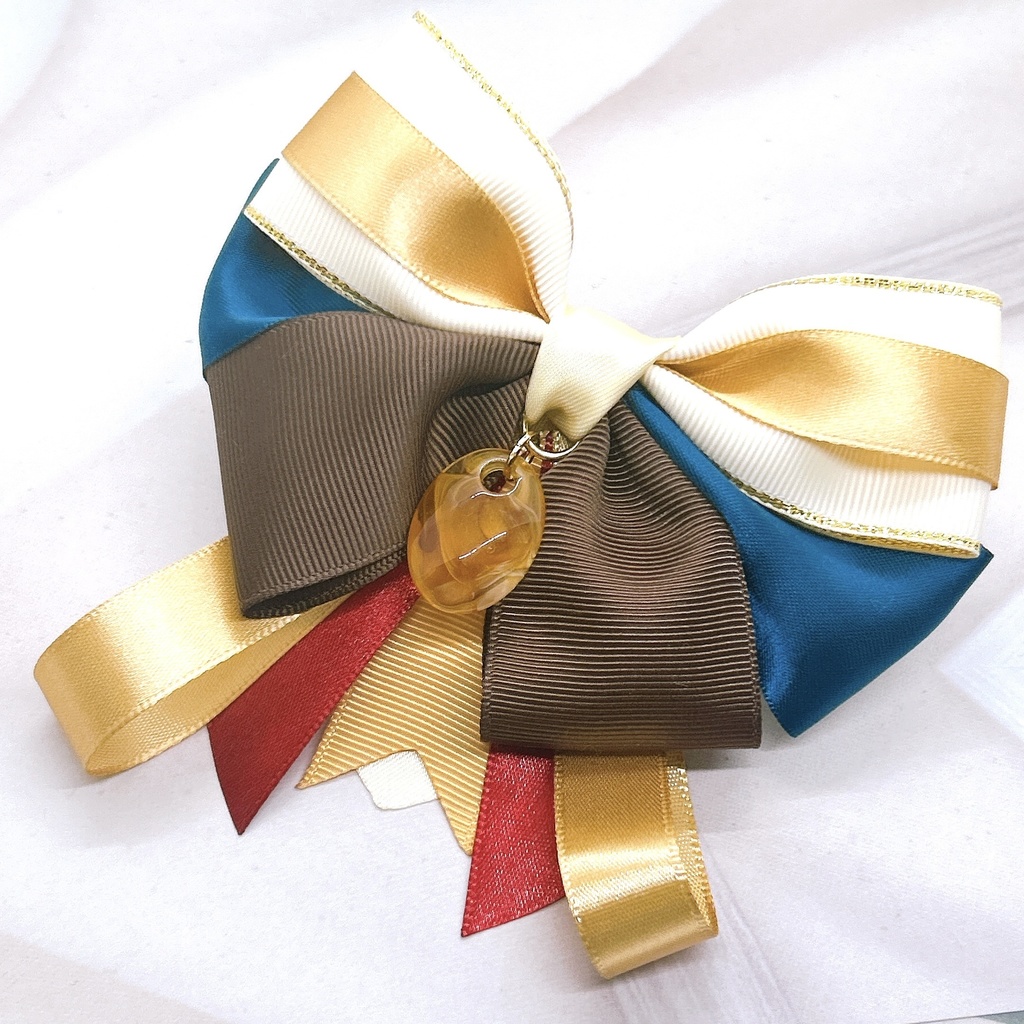 原神 リボンバレッタ&バックチェーン 稲妻 神ノ叡智19頒布品