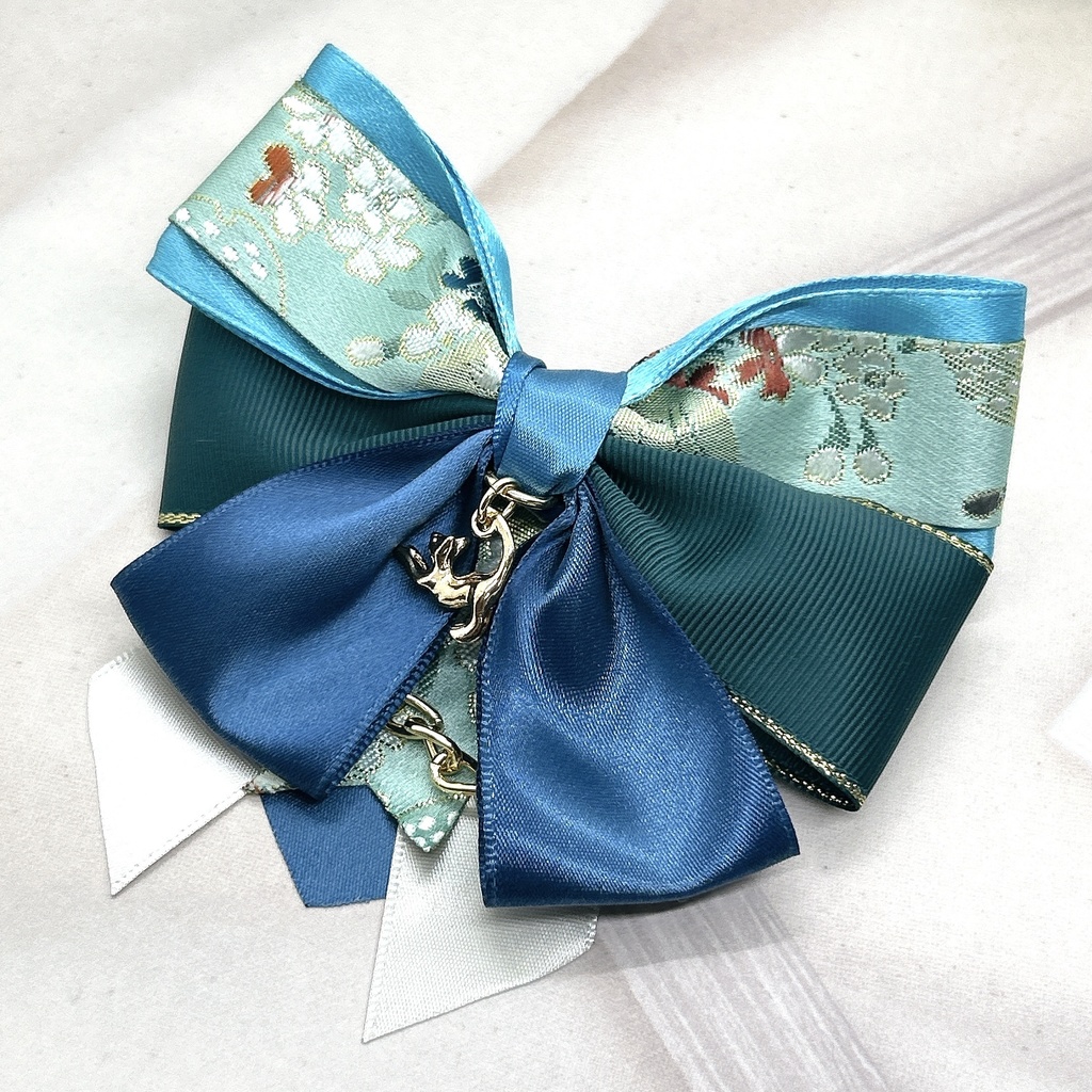 原神 リボンバレッタ&バックチェーン 稲妻 神ノ叡智19頒布品