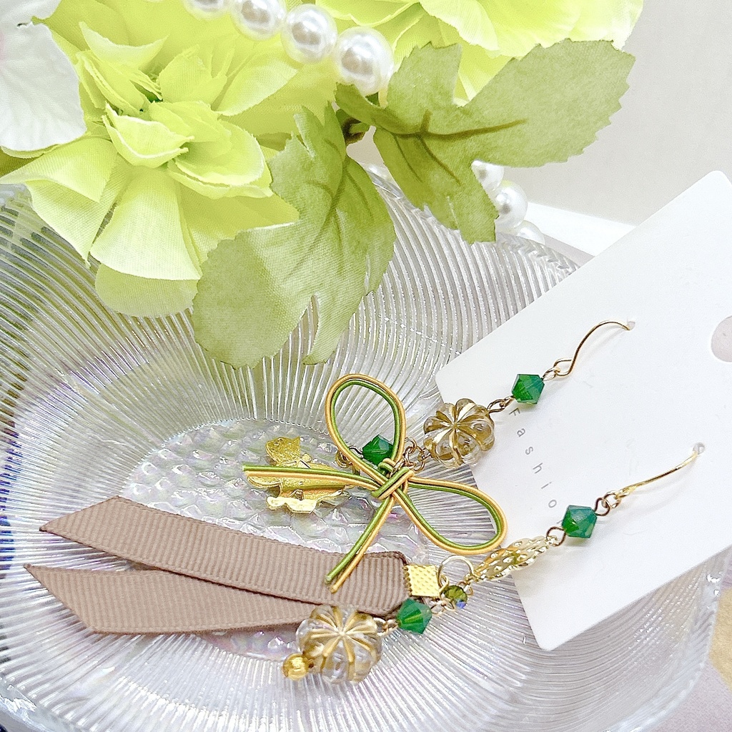 原神 綺良々 モチーフピアスorイヤリング 神ノ叡智19頒布品