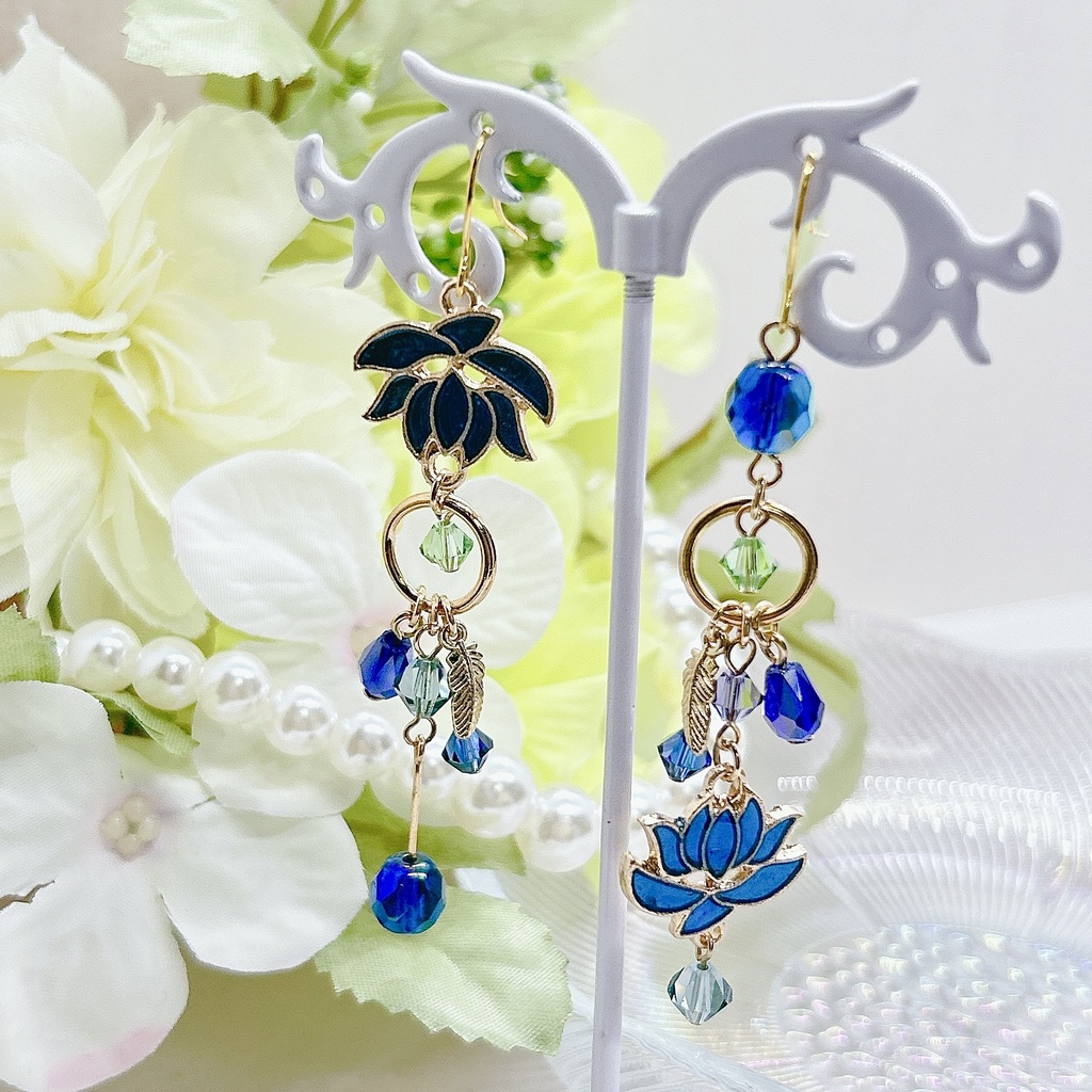 原神 放浪者 モチーフピアスorイヤリング 神ノ叡智19頒布品