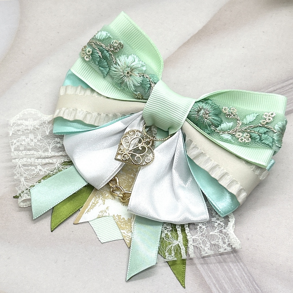 原神 リボンバレッタ&バックチェーン 神ノ叡智19頒布作品