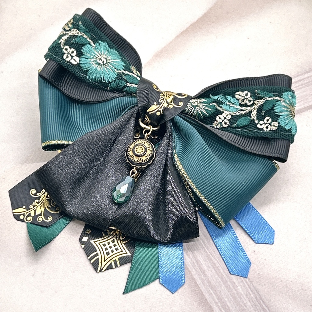 原神 リボンバレッタ&バックチェーン 神ノ叡智19頒布作品