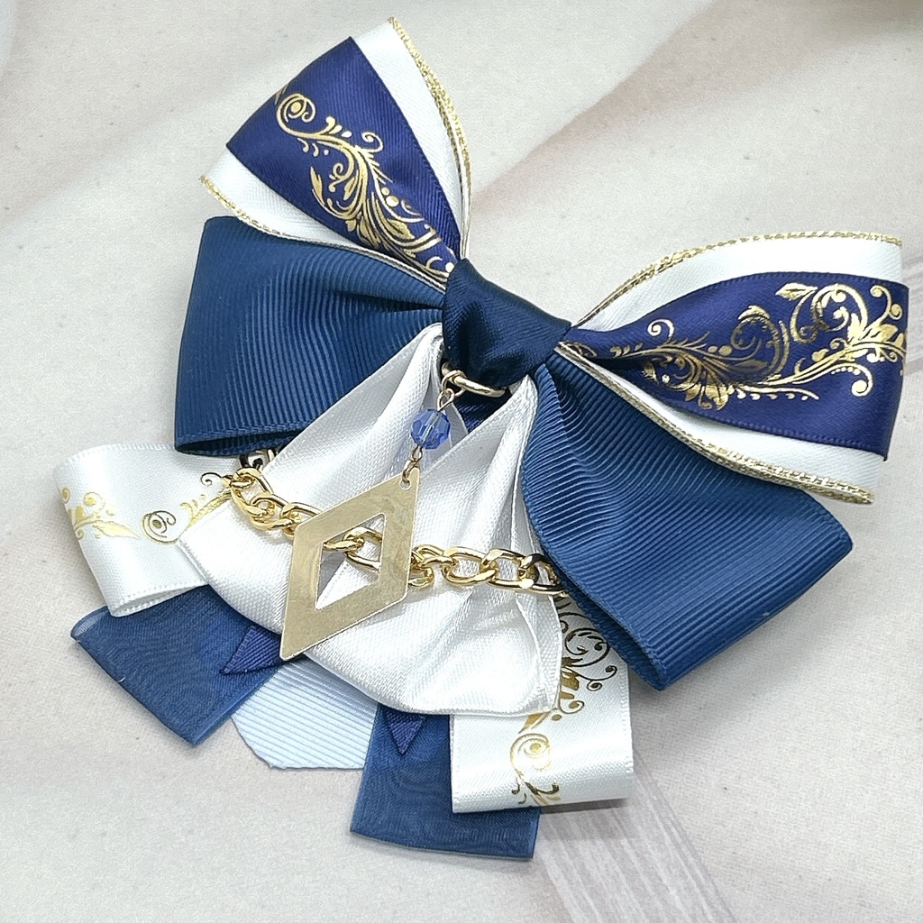 原神 リボンバレッタ&バックチェーン 神ノ叡智19頒布作品