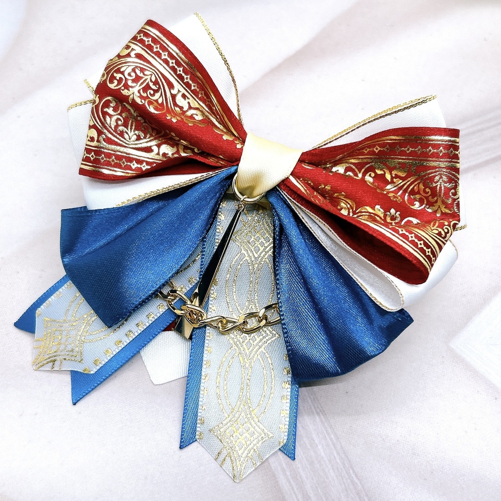 原神 リボンバレッタ&バックチェーン 神ノ叡智19頒布作品