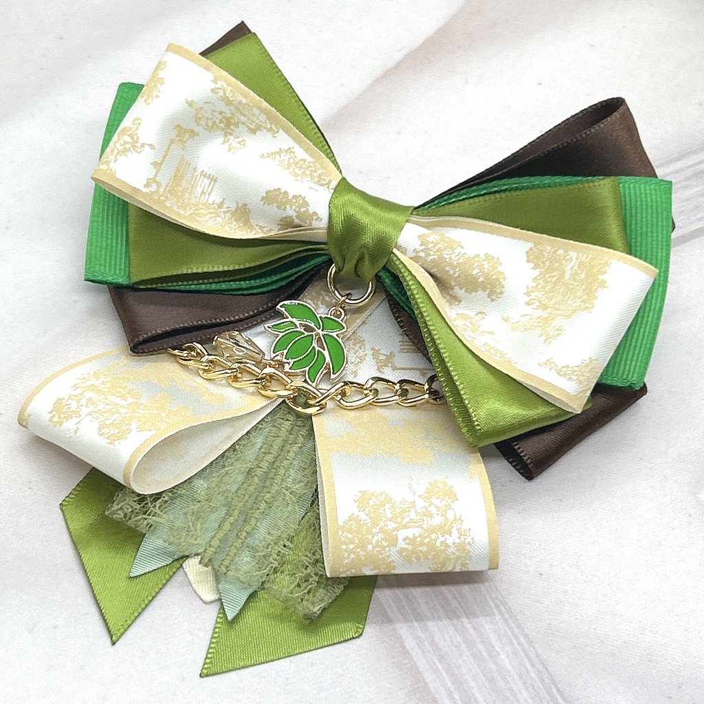 原神 リボンバレッタ&バックチェーン 神ノ叡智19頒布作品