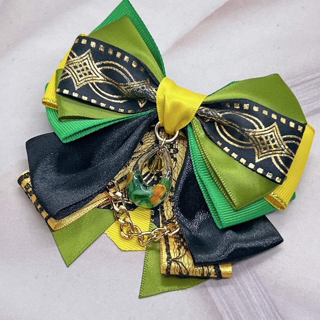 原神 リボンバレッタ&バックチェーン 神ノ叡智19頒布作品