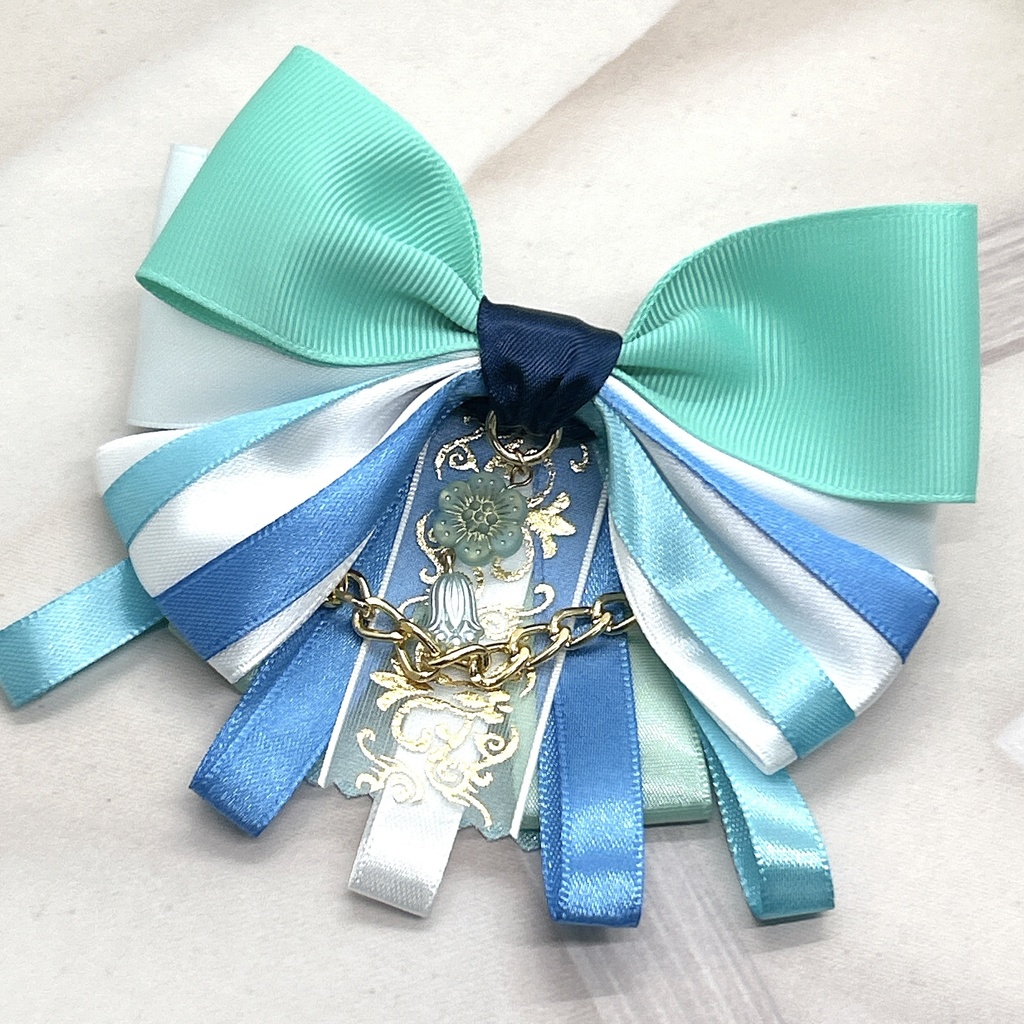 原神 リボンバレッタ&バックチェーン 神ノ叡智19頒布作品