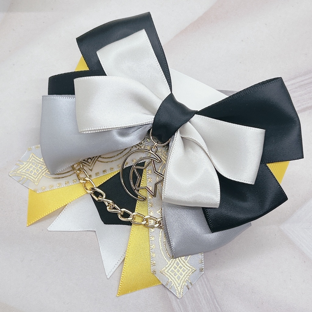 崩壊スターレイル モチーフリボンバレッタ&バックチェーン TokyoFesJul 頒布品