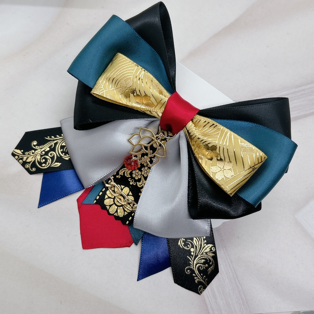 崩壊スターレイル モチーフリボンバレッタ&バックチェーン TokyoFesJul 頒布品