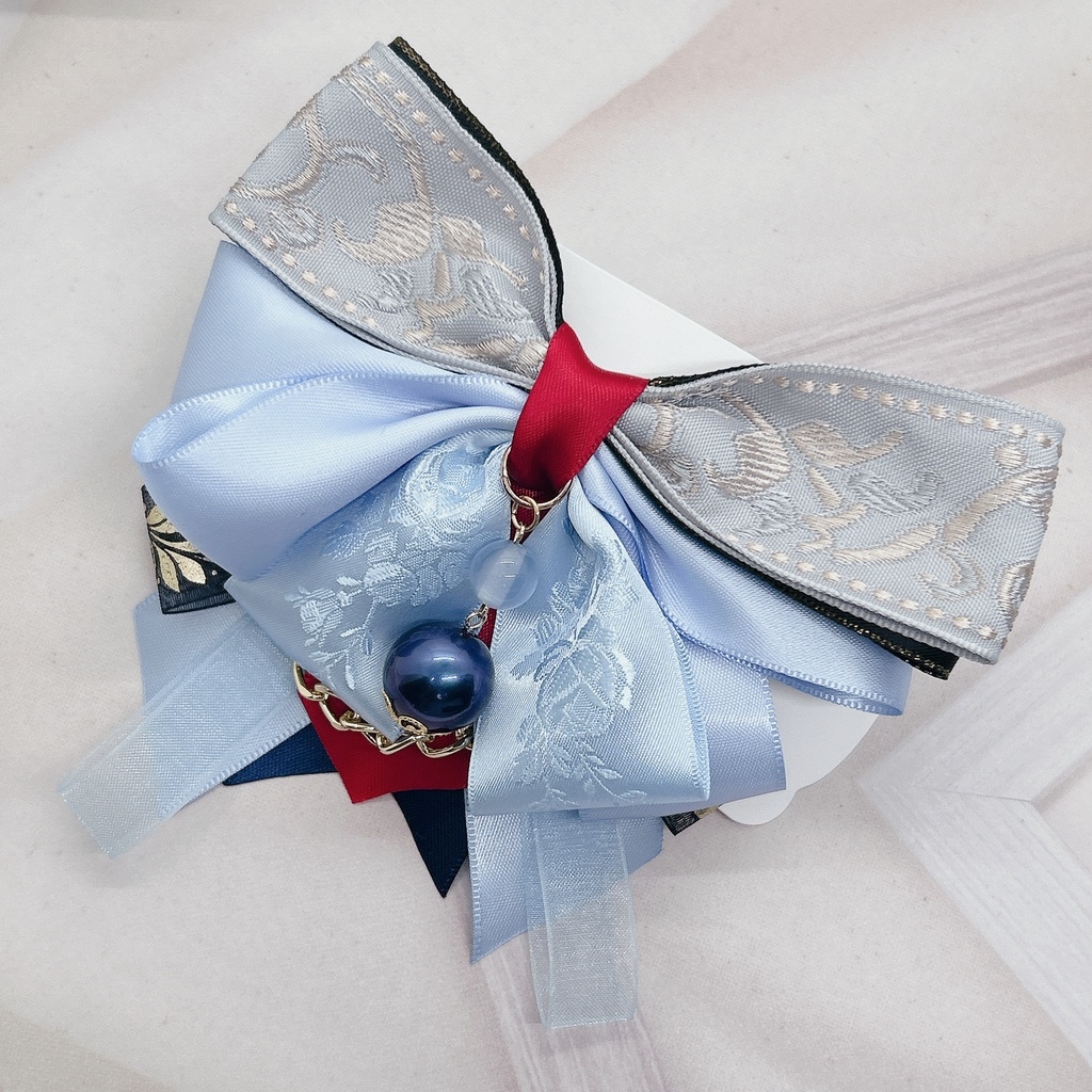 崩壊スターレイル モチーフリボンバレッタ&バックチェーン TokyoFesJul 頒布品