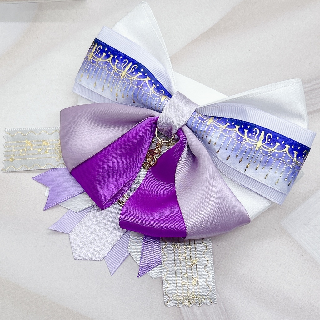 崩壊スターレイル モチーフリボンバレッタ&バックチェーン TokyoFesJul 頒布品