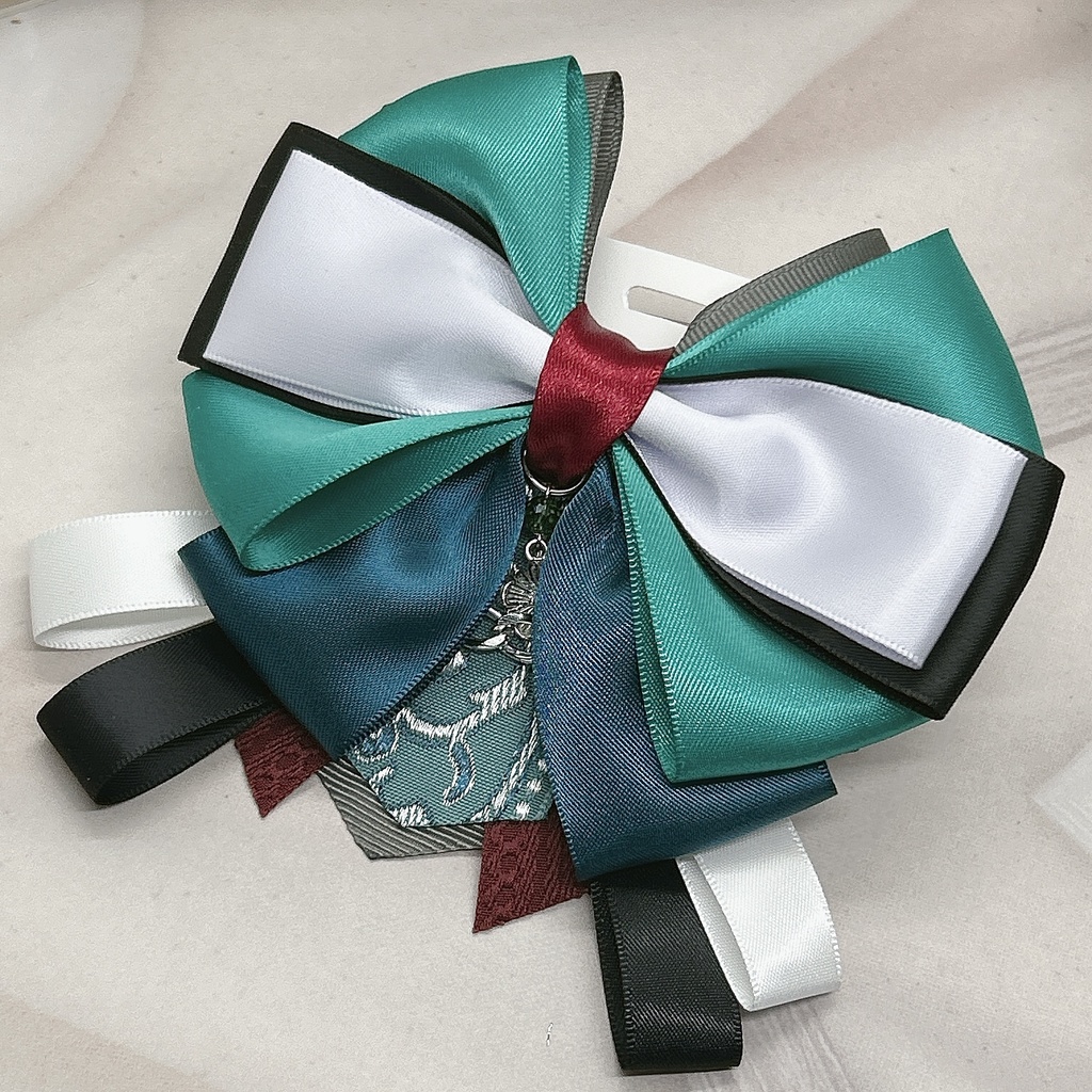 崩壊スターレイル モチーフリボンヘアバレッタ&バックチェーン Part1 OtG4頒布品