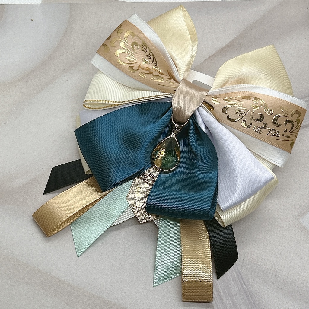 崩壊スターレイル モチーフリボンヘアバレッタ&バックチェーン Part1 OtG4頒布品