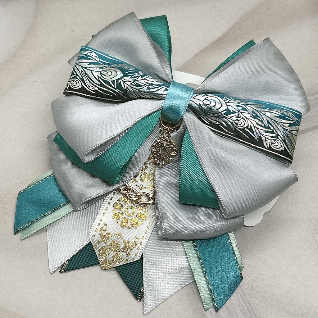 崩壊スターレイル モチーフリボンヘアバレッタ&バックチェーン Part1 OtG4頒布品