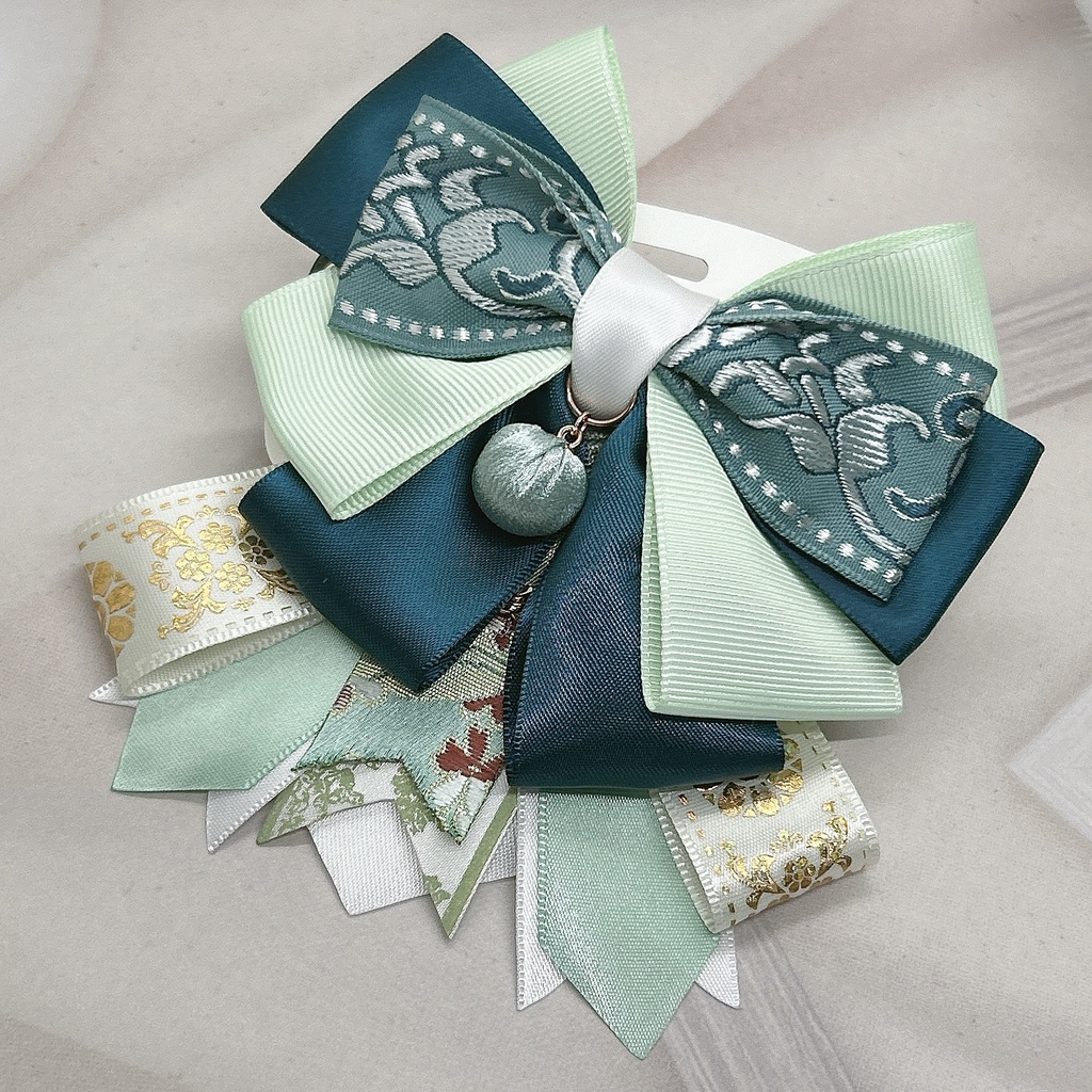 崩壊スターレイル モチーフリボンヘアバレッタ&バックチェーン Part1 OtG4頒布品