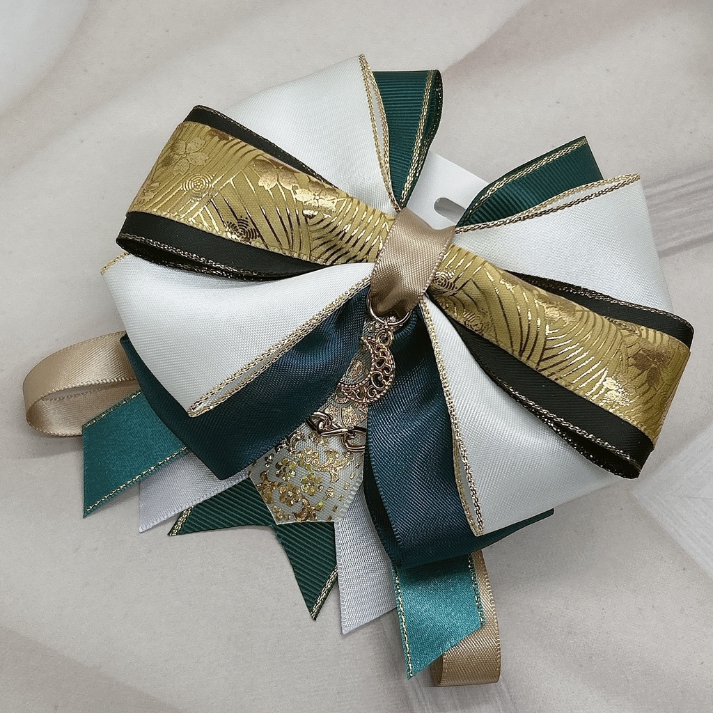 崩壊スターレイル モチーフリボンヘアバレッタ&バックチェーン Part1 OtG4頒布品