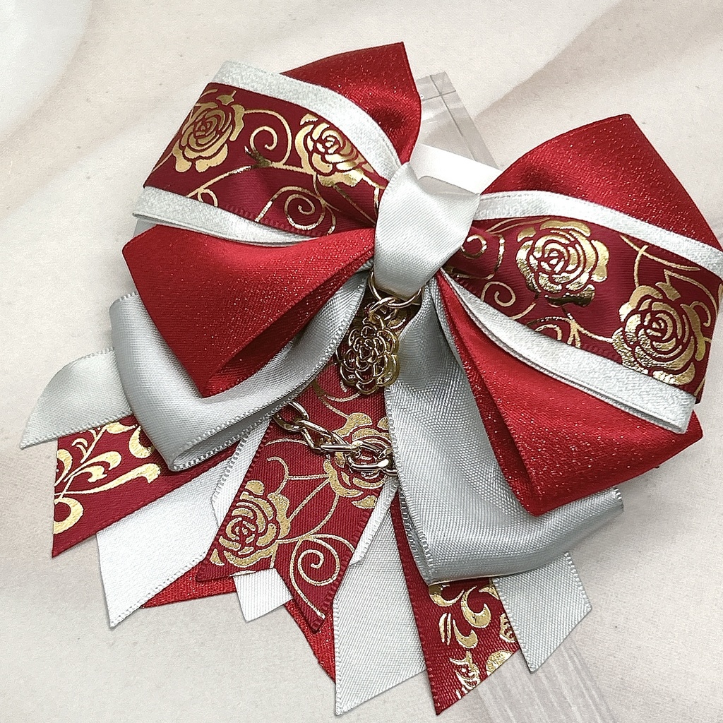 崩壊スターレイル モチーフリボンヘアバレッタ&バックチェーン Part1 OtG4頒布品