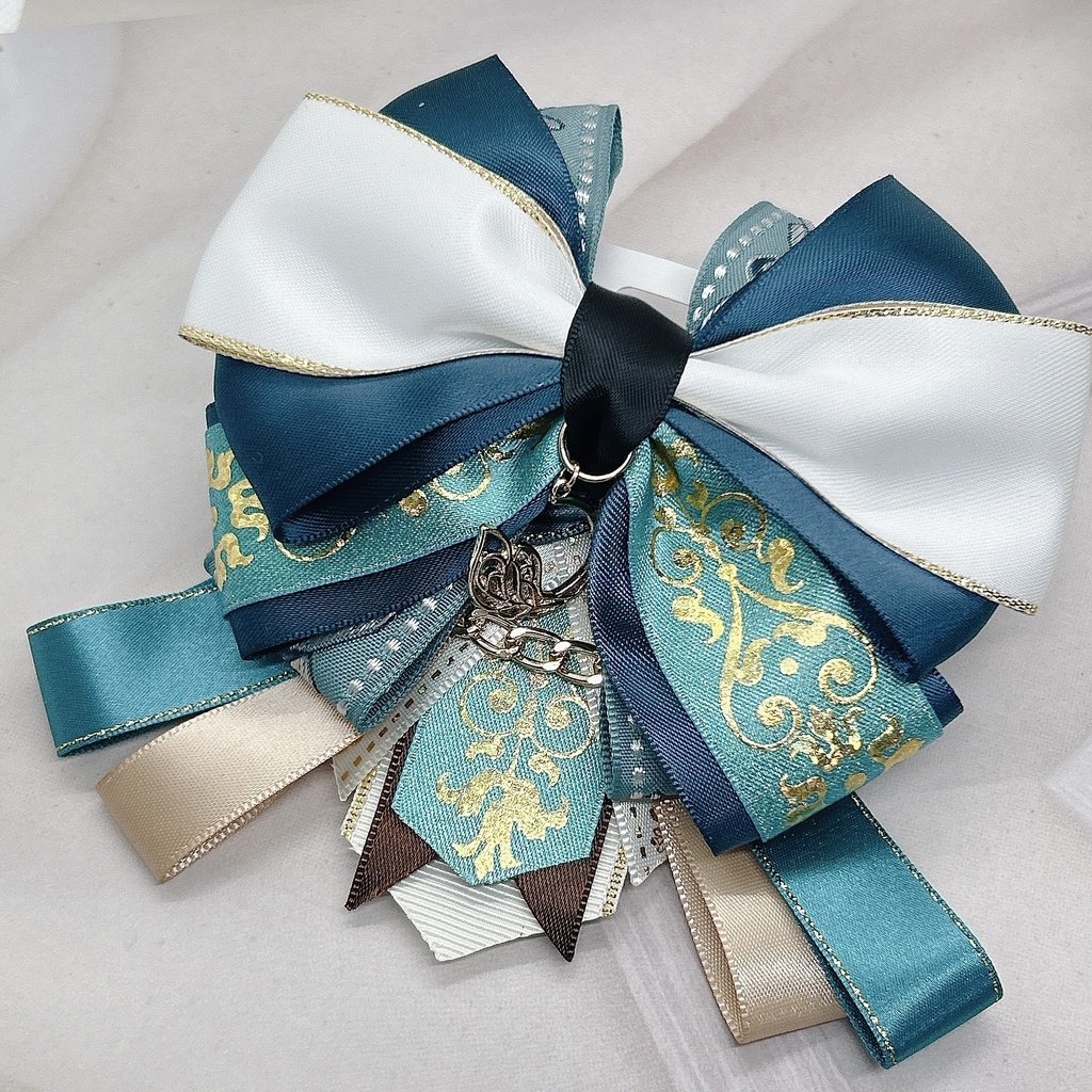 崩壊スターレイル モチーフリボンヘアバレッタ&バックチェーン Part1 OtG4頒布品