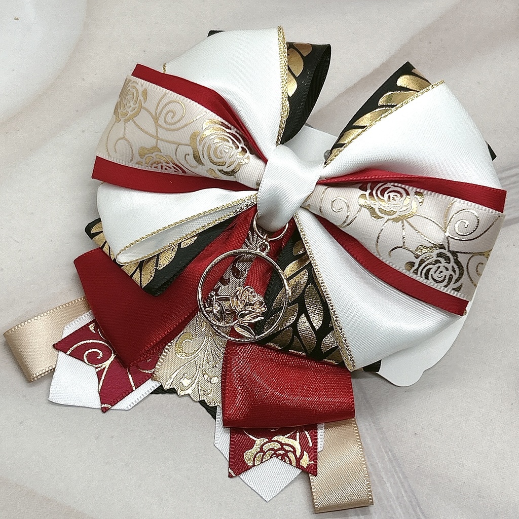 崩壊スターレイル モチーフリボンヘアバレッタ&バックチェーン Part1 OtG4頒布品