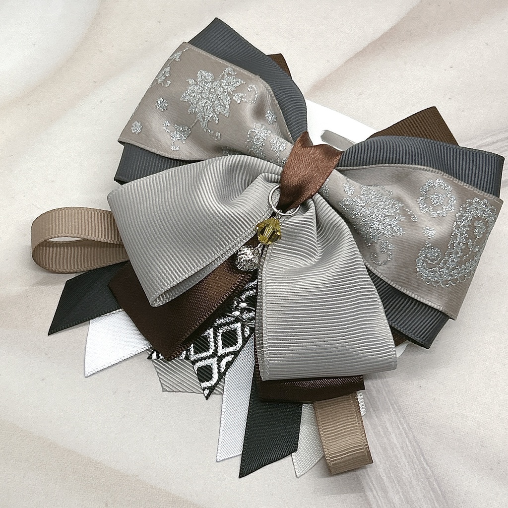 崩壊スターレイル モチーフリボンヘアバレッタ&バックチェーン Part1 OtG4頒布品