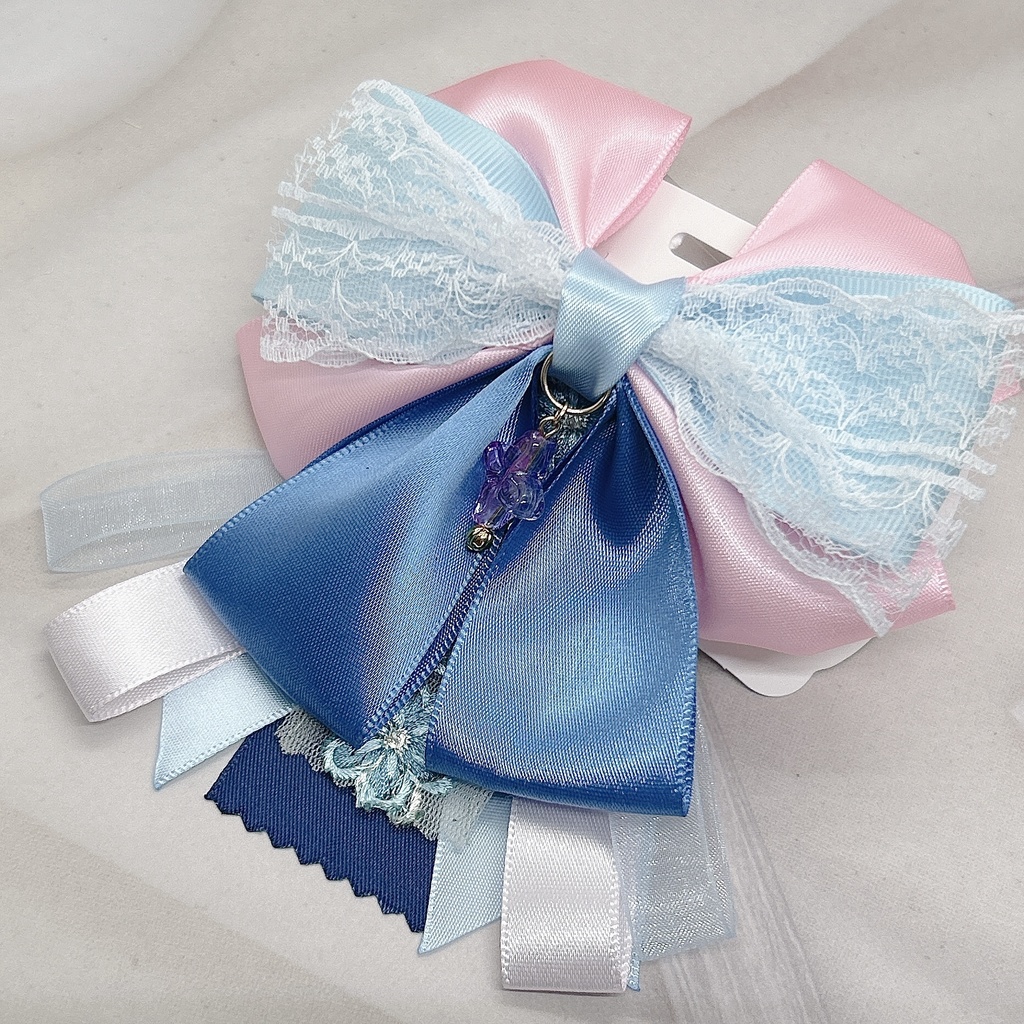 崩壊スターレイル モチーフリボンヘアバレッタ&バックチェーン Part1 OtG4頒布品