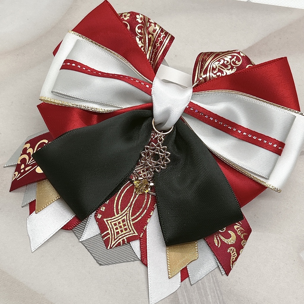 崩壊スターレイル モチーフリボンヘアバレッタ&バックチェーン Part2 OtG4頒布品