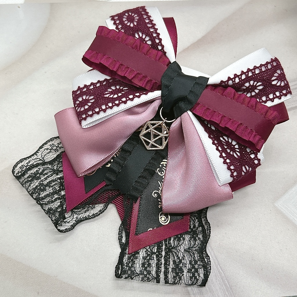 崩壊スターレイル モチーフリボンヘアバレッタ&バックチェーン Part2 OtG4頒布品