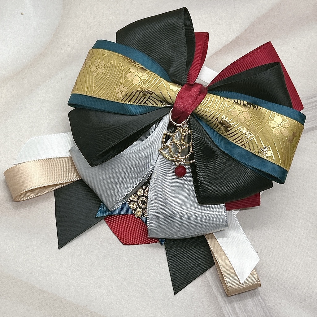 崩壊スターレイル モチーフリボンヘアバレッタ&バックチェーン Part2 OtG4頒布品