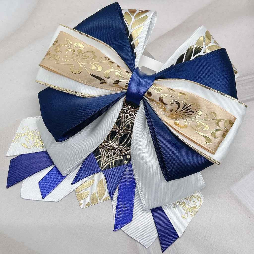 崩壊スターレイル モチーフリボンヘアバレッタ&バックチェーン Part2 OtG4頒布品