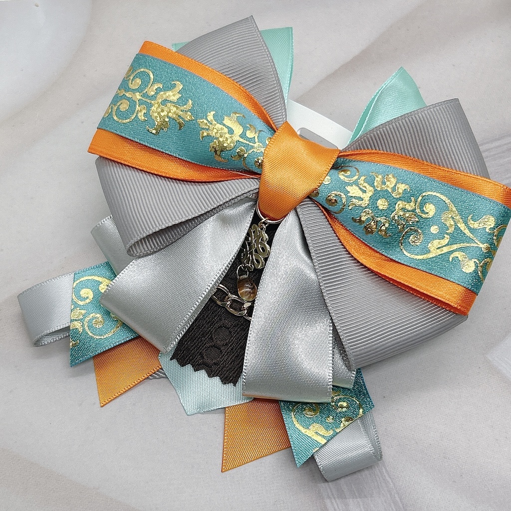 崩壊スターレイル モチーフリボンヘアバレッタ&バックチェーン Part2 OtG4頒布品