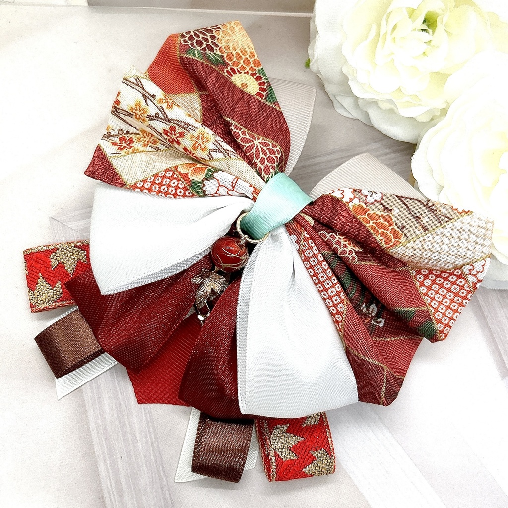 原神 モチーフリボンバレッタ バックチェーン モンド・璃月・稲妻・スメール 神ノ叡智22頒布品