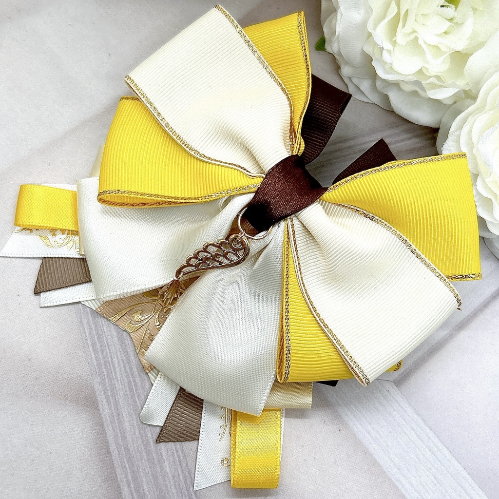 原神 モチーフリボンバレッタ バックチェーン モンド・璃月・稲妻・スメール 神ノ叡智22頒布品