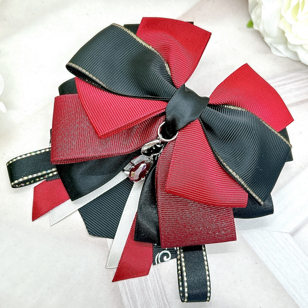 原神 モチーフリボンバレッタ バックチェーン モンド・璃月・稲妻・スメール 神ノ叡智22頒布品