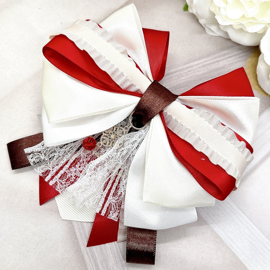 原神 モチーフリボンバレッタ バックチェーン モンド・璃月・稲妻・スメール 神ノ叡智22頒布品