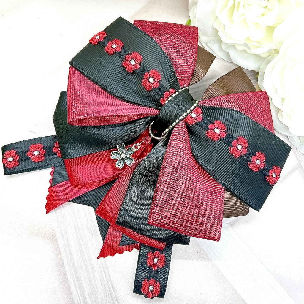 原神 モチーフリボンバレッタ バックチェーン モンド・璃月・稲妻・スメール 神ノ叡智22頒布品