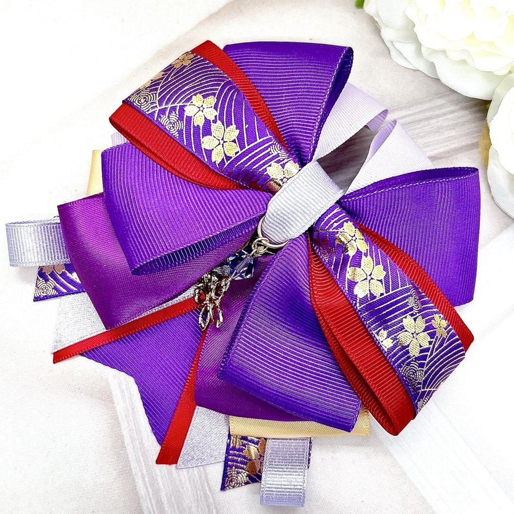 原神 モチーフリボンバレッタ バックチェーン モンド・璃月・稲妻・スメール 神ノ叡智22頒布品