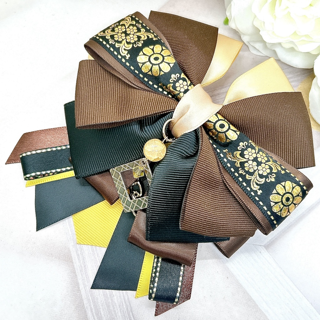 原神 モチーフリボンバレッタ バックチェーン モンド・璃月・稲妻・スメール 神ノ叡智22頒布品