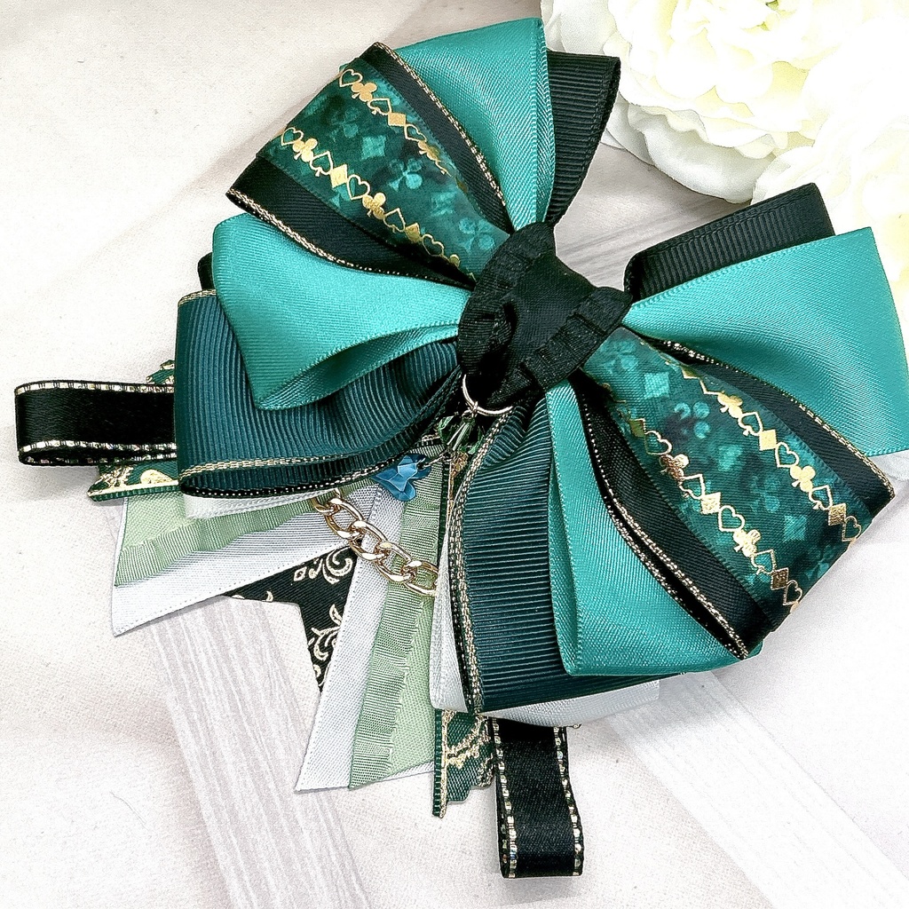 原神 モチーフリボンバレッタ バックチェーン フォンテーヌ ナタ 神ノ叡智22