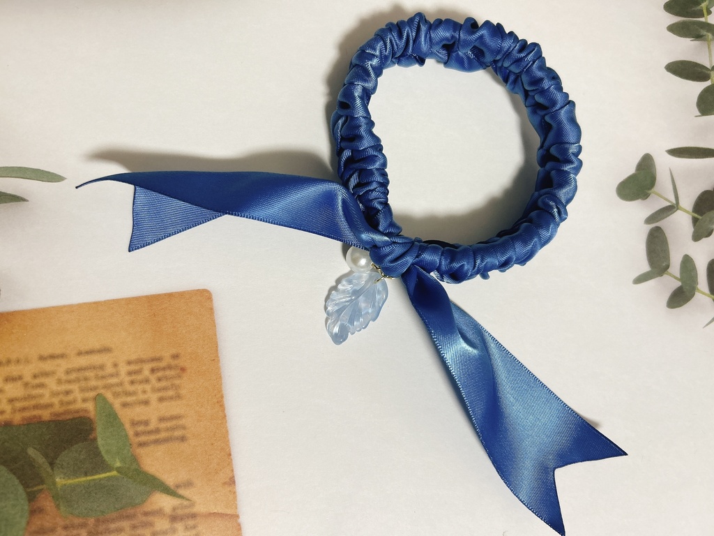 原神 リボンシュシュ ヌヴィレットモチーフ