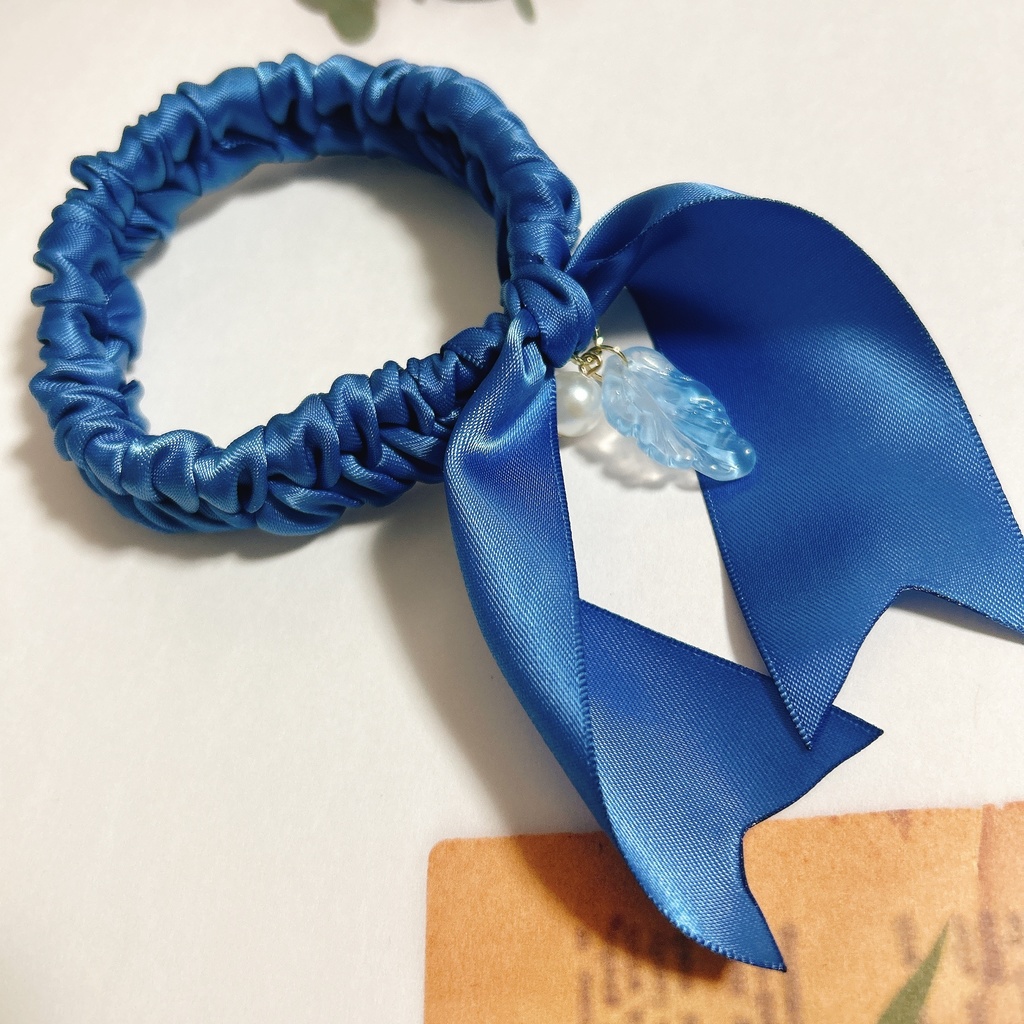 原神 リボンシュシュ ヌヴィレットモチーフ