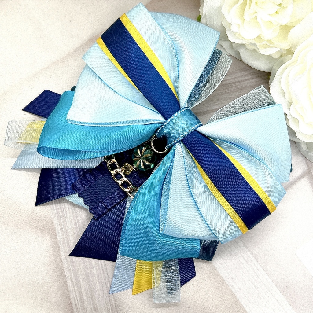 HARU 神ノ叡智24原神 ヘアバレッタ&バックチェーン ⑤