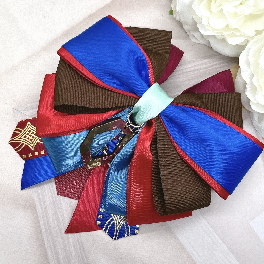 HARU 神ノ叡智24原神 ヘアバレッタ&バックチェーン ⑤