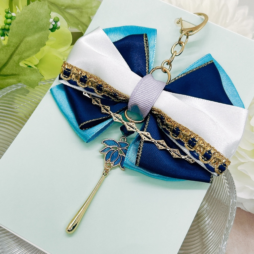 HARU 神ノ叡智24 原神 リボンストラップ