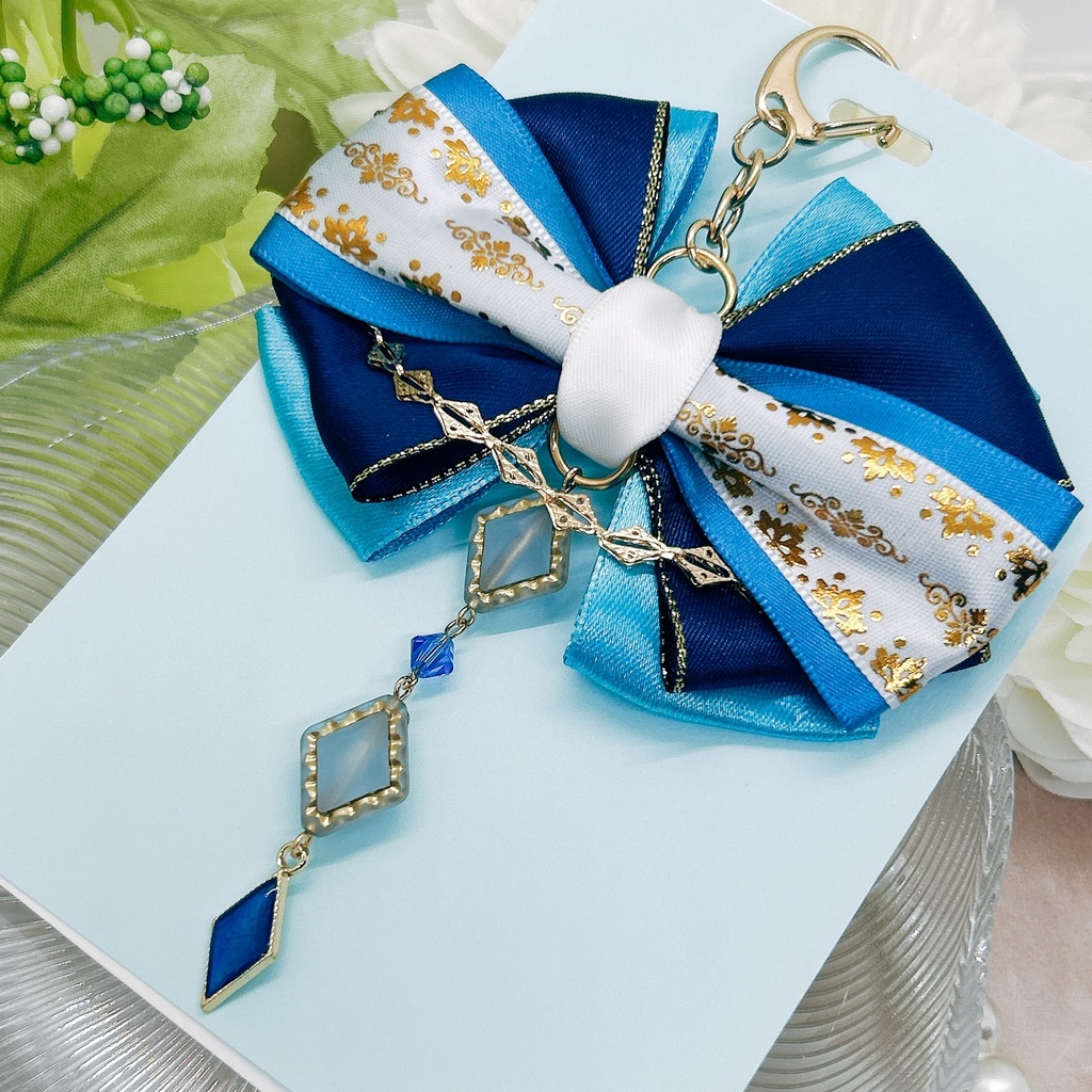 HARU 神ノ叡智24 原神 リボンストラップ