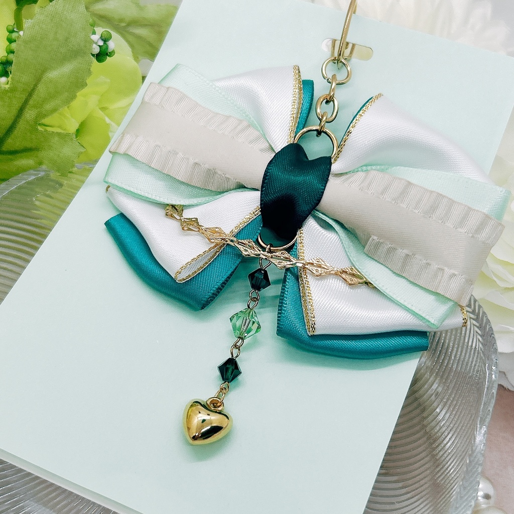 HARU 神ノ叡智24 原神 リボンストラップ