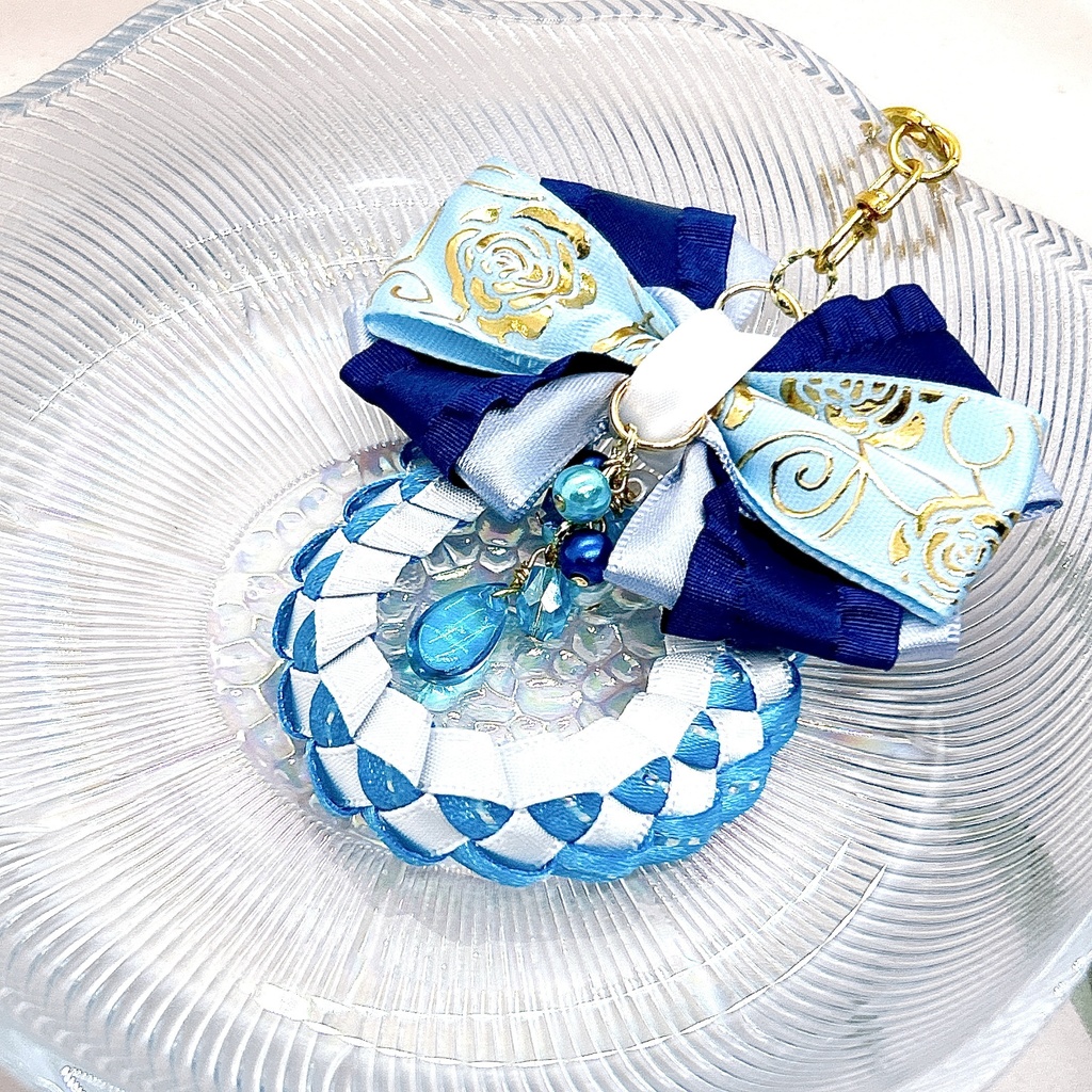 原神 リボンレイストラップ -フォンテーヌ- 超神ノ叡智2025頒布品