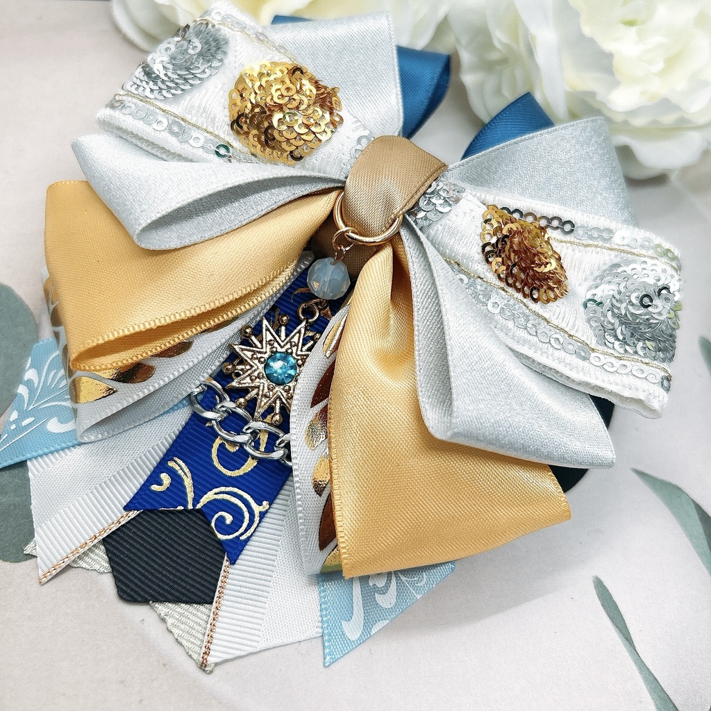 崩壊:スターレイル オンパロス ファイノン&モーディス モチーフヘアバレッタ&バッグチェーン