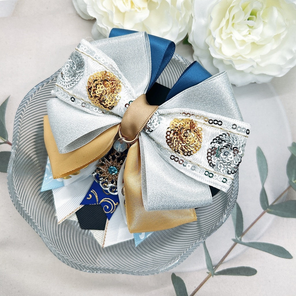 崩壊:スターレイル オンパロス ファイノン&モーディス モチーフヘアバレッタ&バッグチェーン