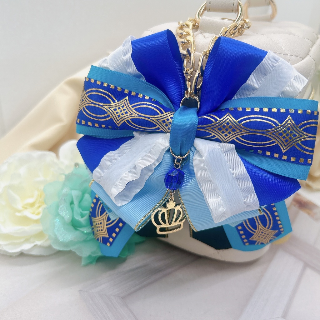 崩壊スターレイル モチーフリボンバッグチェーン ヘアクリップ付き オンパロス