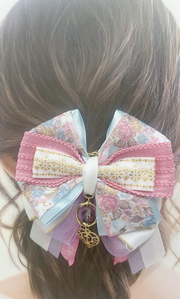 崩壊スターレイル モチーフリボンバッグチェーン ヘアクリップ付き オンパロス